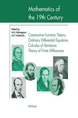 Mathematics of the 19th Century 1