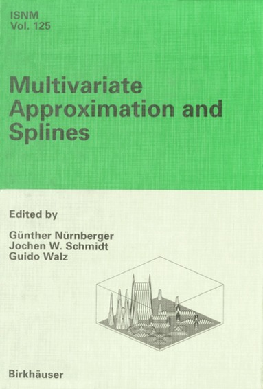 Günther Nürnberger, Jochen W. Schmidt, Guido Walz - Multivariate Approximation and Splines, Häftad