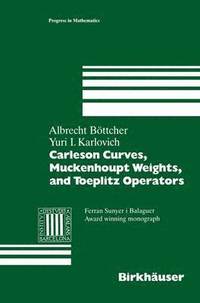 bokomslag Carleson Curves, Muckenhoupt Weights, and Toeplitz Operators