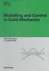 bokomslag Modeling and Control in Solid Mechanics
