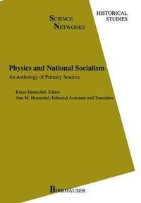 bokomslag Physics and National Socialism