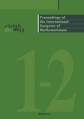 bokomslag Proceedings of the International Congress of Mathematicians
