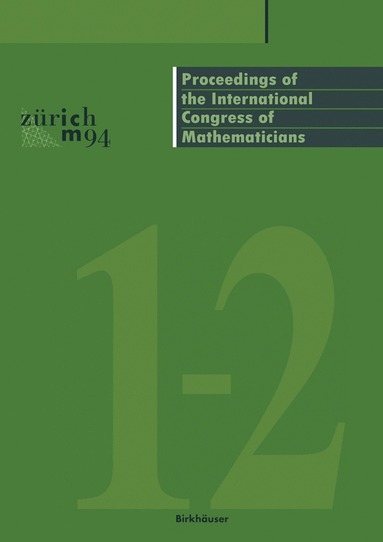 bokomslag Proceedings of the International Congress of Mathematicians