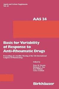 bokomslag Basis for Variability of Response to Anti-Rheumatic Drugs