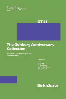 The Gohberg Anniversary Collection 1