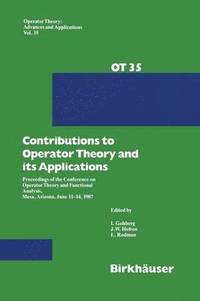 bokomslag Contributions to Operator Theory and its Applications