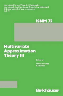 Multivariate Approximation Theory III 1