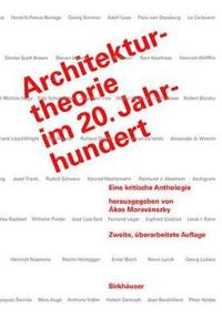 bokomslag Architekturtheorie im 20. Jahrhundert