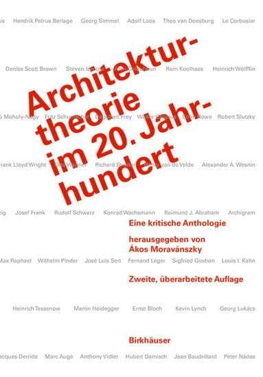 bokomslag Architekturtheorie im 20. Jahrhundert