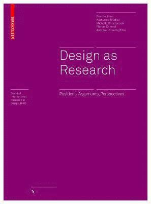 bokomslag Design as Research