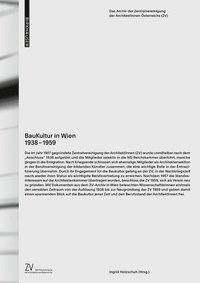 bokomslag BauKultur in Wien 1938-1959