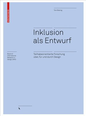 bokomslag Inklusion Als Entwurf