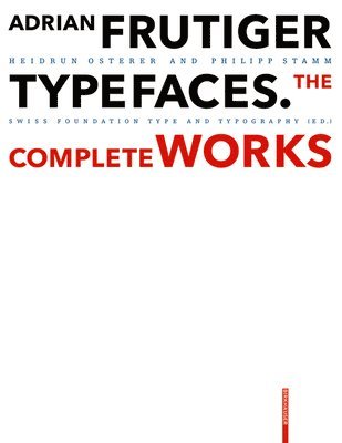 bokomslag Adrian Frutiger  Typefaces