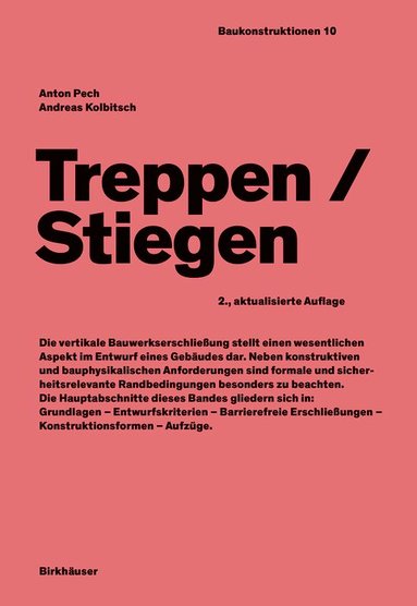 Anton Pech, Andreas Kolbitsch, Anton Pech - Treppen/Stiegen, Inbunden