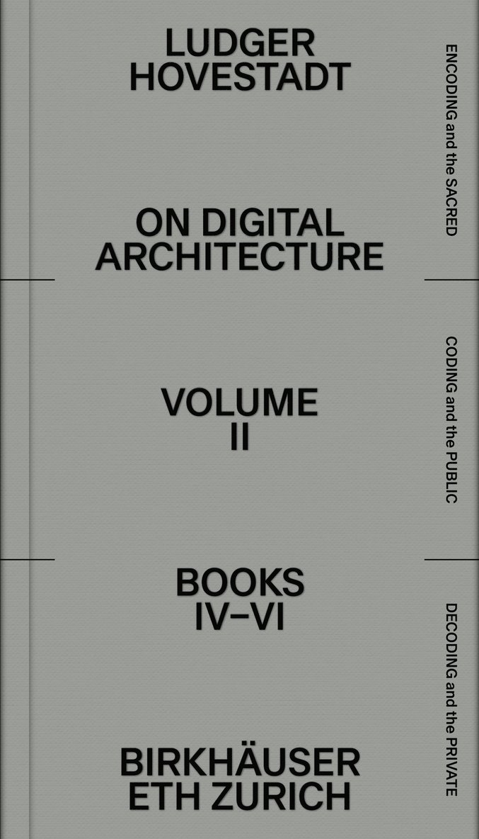 On Digital Architecture in Ten Books 1