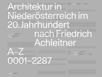 bokomslag Architektur in Niedersterreich im 20. Jahrhundert nach Friedrich Achleitner