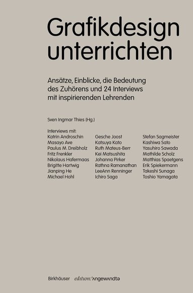 Sven Ingmar Thies - Grafikdesign Unterrichten, Häftad