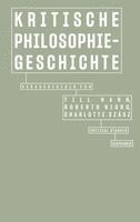 Roberto Nigro, Charlotte Szász, Till Hahn - Kritische Philosophiegeschichte, Häftad