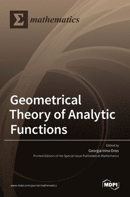 bokomslag Geometrical Theory of Analytic Functions