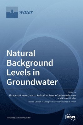 Natural Background Levels in Groundwater 1