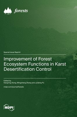 bokomslag Improvement of Forest Ecosystem Functions in Karst Desertification Control