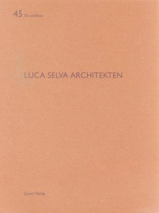 Heinz Wirz - Luca Selva Architekten, Häftad