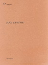 bokomslag Joos and Mathys: De aedibus