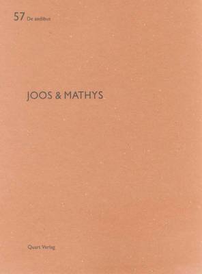 bokomslag Joos and Mathys: De aedibus 57