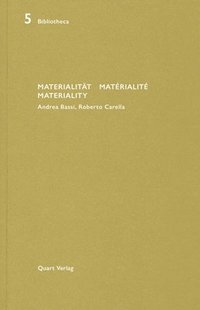 bokomslag Materialitat/Materialite/Materiality