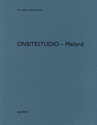 Heinz Wirz - Onsitestudio - Mailand/Milan, Häftad