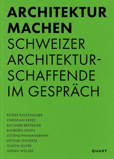 bokomslag Architektur machen