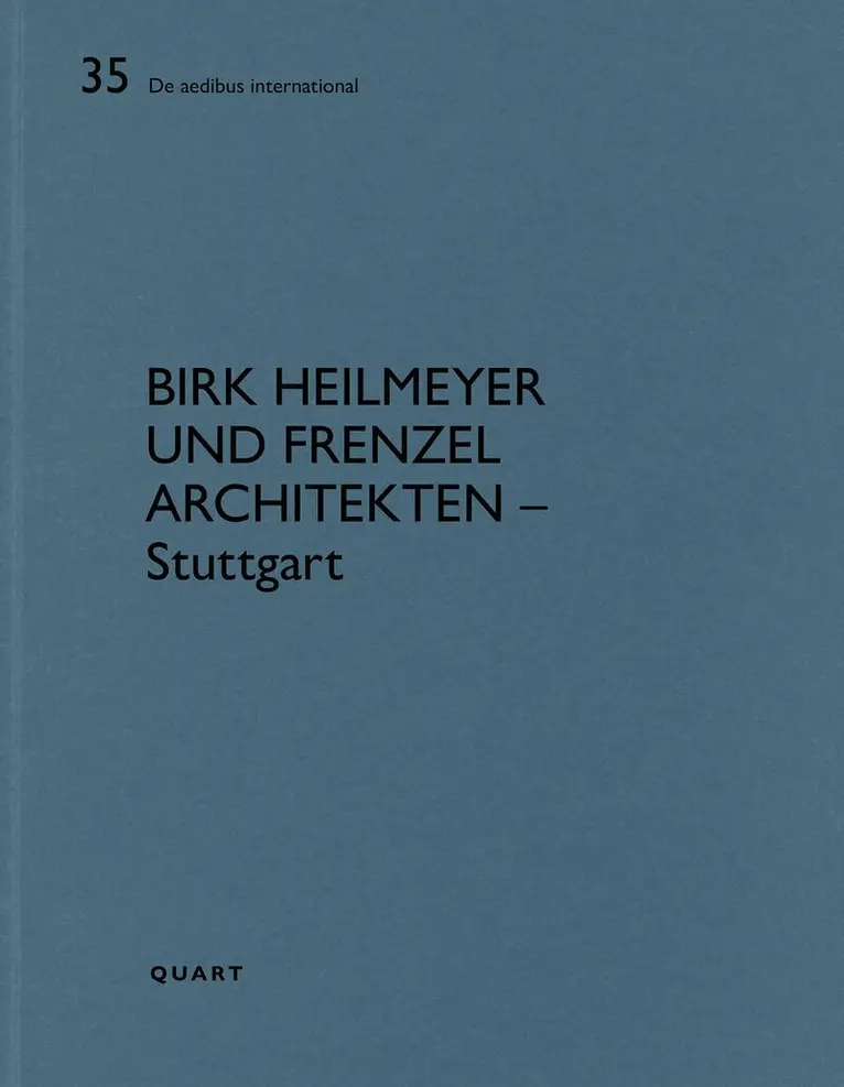 Heinz Wirz - Birk Heilmeyer und Frenzel Architekten – Stuttgart, Häftad. Tillgänglighet: Lägg i varukorg