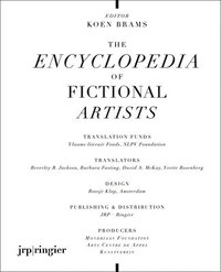 bokomslag The Encyclopedia of Fictional Artists