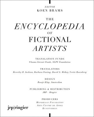 The Encyclopedia of Fictional Artists 1