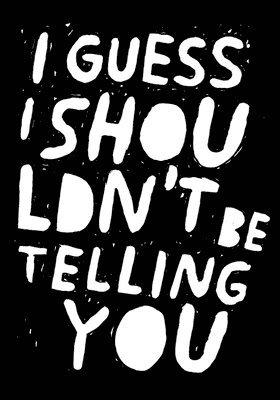 Florian Waldvogel - Stefan Marx: I Guess I Shouldn't Be Telling You, Inbunden