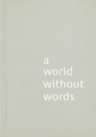Jasper Morrison - World Without Words, Häftad