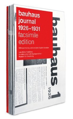 bokomslag BAUHAUS JOURNAL 1926-1931