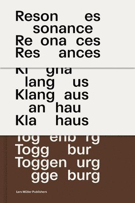 bokomslag Resonances