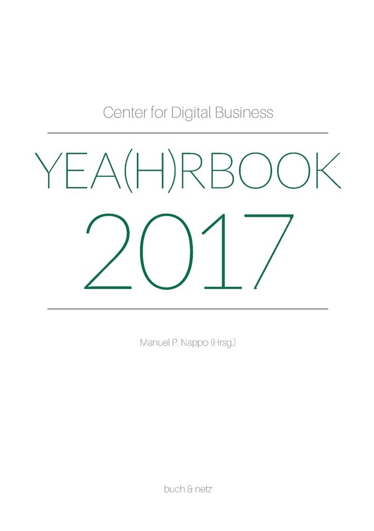 Center for Digital Business Yea(h)rbook 2017 1