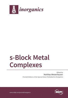 s-Block Metal Complexes 1