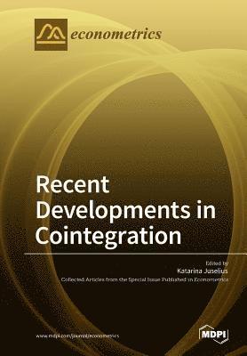 Recent Developments in Cointegration, Häftad