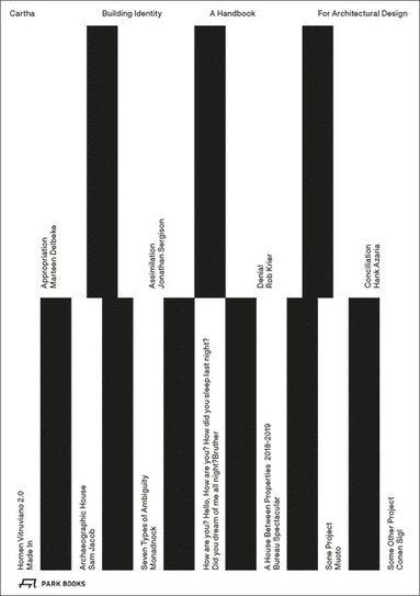 bokomslag CARTHA  Building Identity