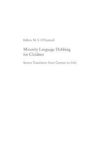 bokomslag Minority Language Dubbing for Children