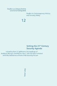 bokomslag Setting the 21st Century Security Agenda