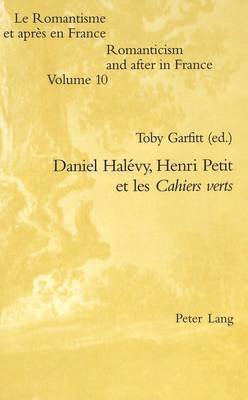 bokomslag Daniel Halevy, Henri Petit Et Les Cahiers Verts