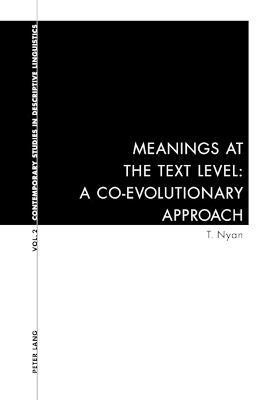 bokomslag Meanings at the Text Level