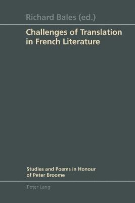 bokomslag Challenges of Translation in French Literature