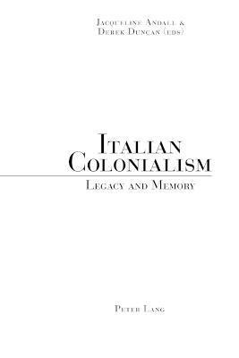 Jacqueline Andall, Derek Duncan - Italian Colonialism, Häftad