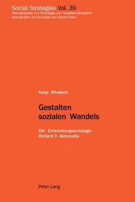 bokomslag Gestalten Sozialen Wandels