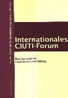 bokomslag Internationales Ciuti-Forum